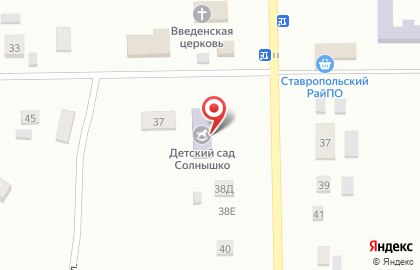 Основная общеобразовательная школа с дошкольным отделением с. Большая Рязань на Советской улице на карте