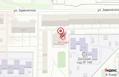 Диагностический центр МРТ-Эксперт на улице Завенягина на карте