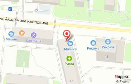 Магазин 7 Цветик на улице Академика Книповича на карте
