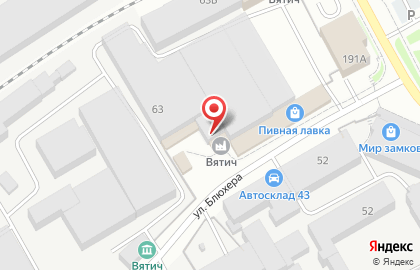 Пивоваренный завод Вятич на карте