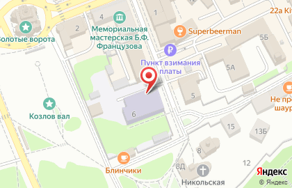 Центр развития ребенка-детский сад №81 на Спасской улице на карте