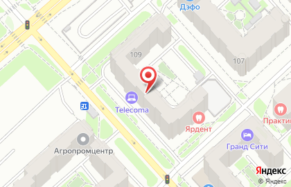 Планета на улице Алексеева на карте