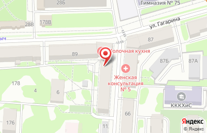 Стоматологическая клиника Иннова Клиник на карте