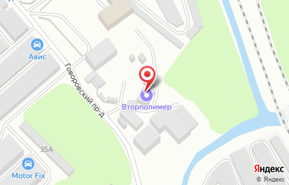 Компания Вторполимер на карте