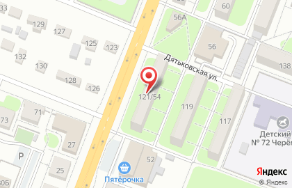 Мебельная компания Кубера в Бежицком районе на карте