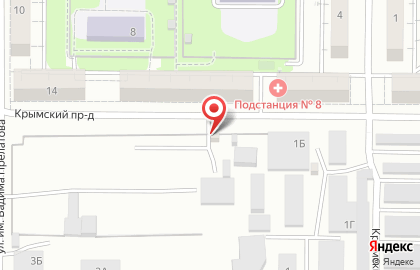 Автостоянка в Саратове на карте
