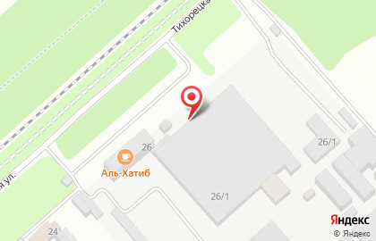 Южный крановый завод на Тихорецкой улице на карте