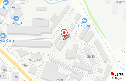 Торговая компания Амур-Тара на Бородинской улице на карте