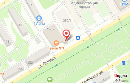 Магазин косметики и материалов для наращивания ногтей Fashion beauty nails на улице Владимира Ленина на карте