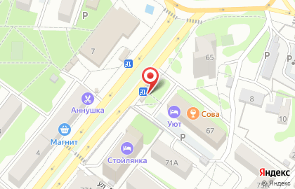 Магазин продуктов в Белгороде на карте