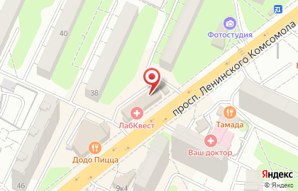 Салон красоты Стрижкин на проспекте Ленинского Комсомола в Видном на карте