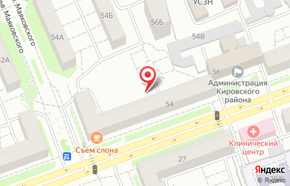 Абаб 5+ в Кировском районе на карте