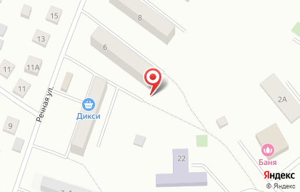 Городская библиотека №5 на Речной улице на карте