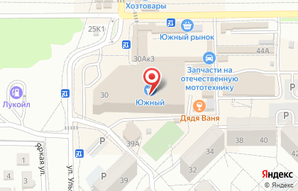 Zumba на Южном на карте