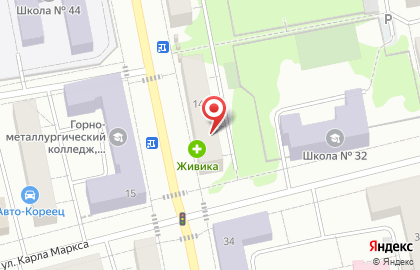 Магазин косметики и бытовой химии Парфюм в Екатеринбурге на карте