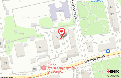Диомед на Киевской улице на карте
