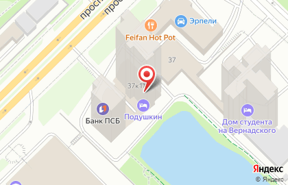 Вернадского 37, ТСЖ на карте