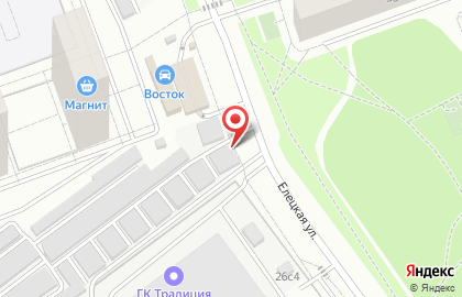 Автостоянка в Москве на карте