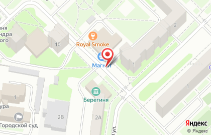 Магазин Магнит на площади Ленина на карте