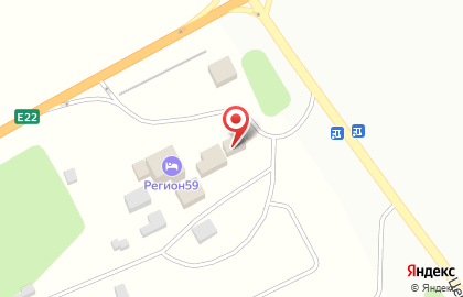 Придорожный комплекс Регион 59 на карте