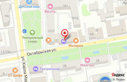 Студия коррекции фигуры BeautyBoom на Октябрьской улице на карте