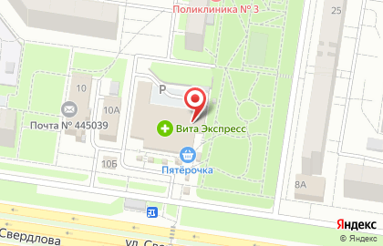 Ателье в Тольятти на карте