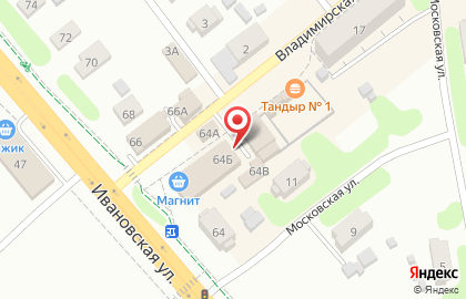 Магазин крепежных изделий Саморез на Ивановской улице на карте