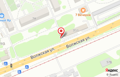Ресторан Дружба в Ленинском районе на карте