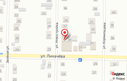 Магазин автозапчастей Автомания на улице Новостройка на карте