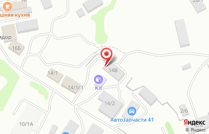 Транспортная компания GTD в Петропавловске-Камчатском на карте