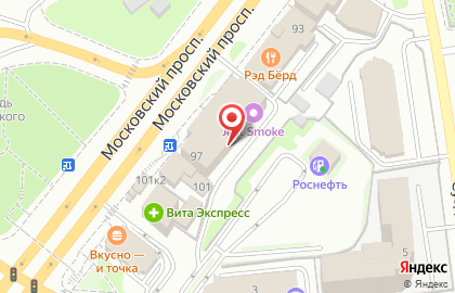 Сауна Жадеит на Московском проспекте на карте