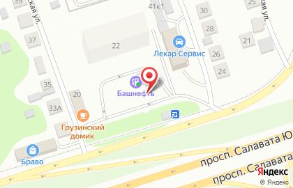 АЗС, ОАО АНК Башнефть на Амурской улице на карте