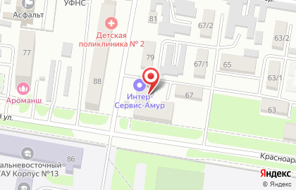 Дарья на Красноармейской улице на карте