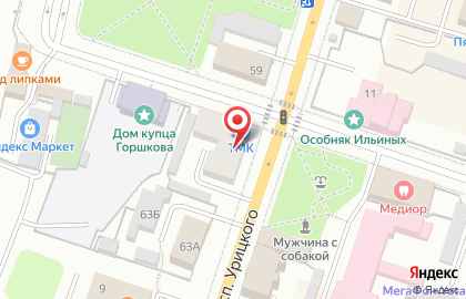 Компания ТМК на проспекте Урицкого на карте