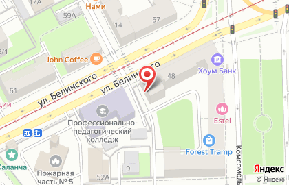 Райффайзен Банк, АО на Комсомольском проспекте на карте