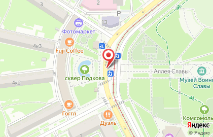Кофейня Happy Coffee на улице Орджоникидзе на карте