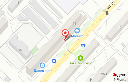 Пекарня Каравай на улице Энтузиастов на карте