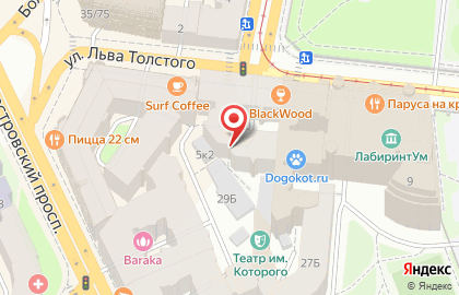 Медицинский центр Витамед в Петроградском районе на карте