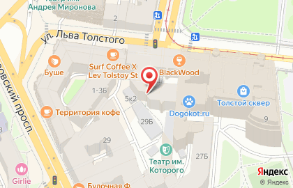 Магазин медицинской одежды Дресс-Код в Петроградском районе на карте