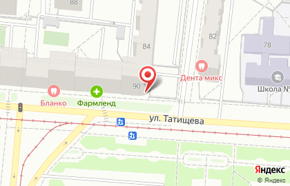 Банкомат РГС банк в Верх-Исетском районе на карте