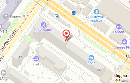 Микрокредитная компания FastMoney в Октябрьском районе на карте
