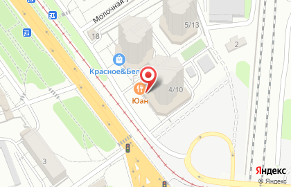 Служба доставки суши Юан в Кировском районе на карте