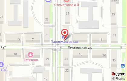Продуктовый магазин Надежда на улице Котовского на карте