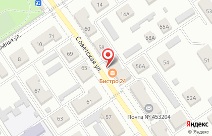 Центр красоты Persona на Советской улице на карте