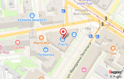Торговый центр УтюгЪ на карте