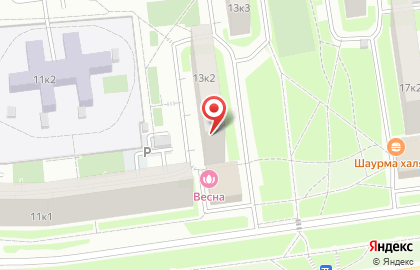 Рощинский дом на карте
