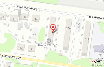 Почта Банк в Иваново на карте