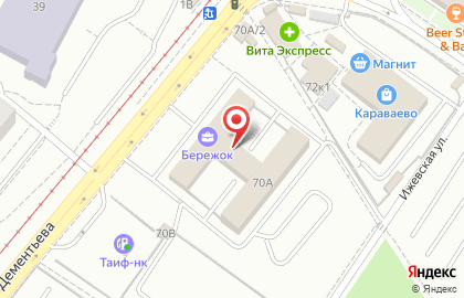 Флористический салон Букет Столицы на улице Дементьева на карте