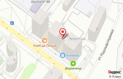 Квартирное бюро Resident Ufa в Октябрьском районе на карте