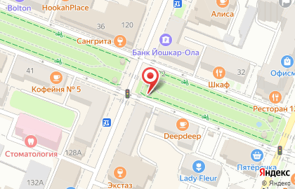 Магазин и киоск по продаже цветов Зеленый мир на Советской улице на карте